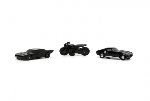 Jada Set 3 Vehicule Nano Batman 4Cm [2]