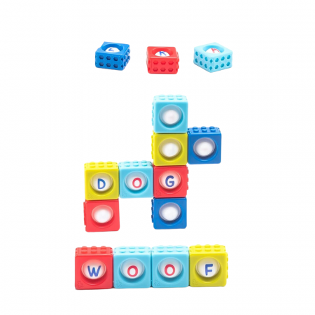 Oktató játékok - Educational Insights Joc BubbleBrix - Alfabetul