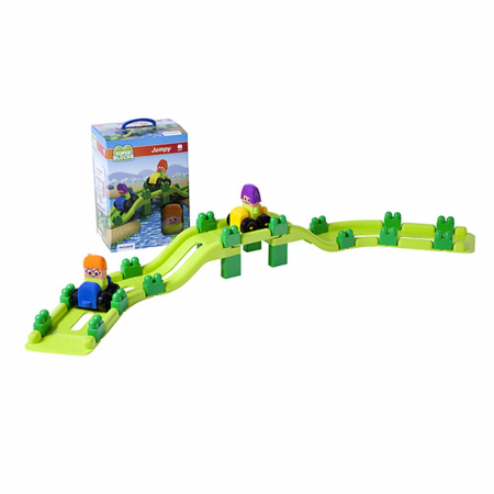 Építő készletek - Miniland-Joc-constructii-Jumpy-Miniland