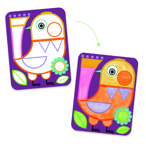 Djeco-Joc creativ de pictura Obraji imbujorati, Djeco [1]