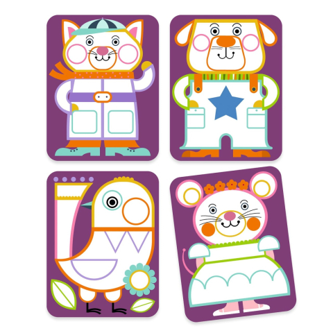 Djeco-Joc creativ de pictura Obraji imbujorati, Djeco [2]