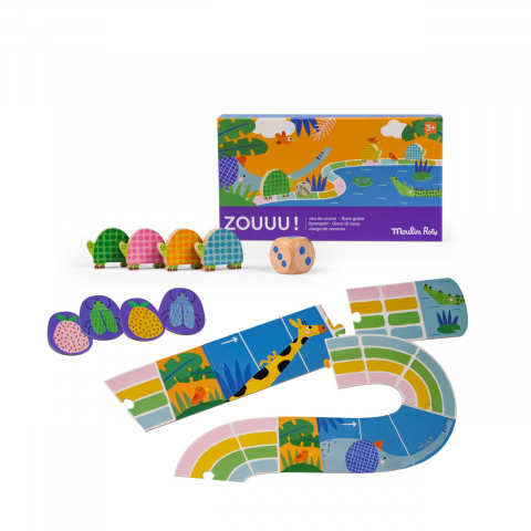 Oktató játékok - Kreatív játék Finger Stamps, Moulin Roty