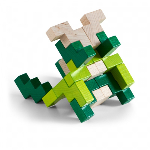 Játékok 3-5 éveseknek - Joc de aranjare 3D - Viridis, Haba