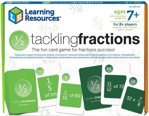 Matematikai játékok - Learning Resources-Joc de carti - Exersam fractiile