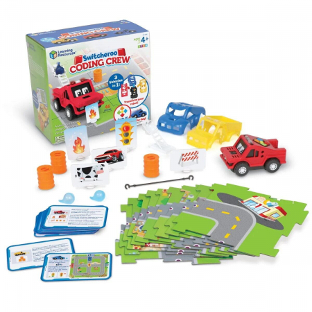 Cadouri copii 4 ani - Learning Resources Joc de codare - Aventuri cu Switcheroo