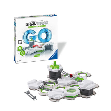 Játékok 6-8 éveseknek - Joc de constructie Gravitrax GO Flexible, set pentru incepatori