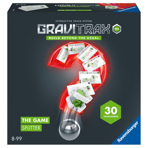 Joc de constructie Gravitrax PRO - The Game Splitter, set de baza cu 44 piese si 30 de provocari incluse [1]