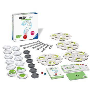 Játékok 6-8 éveseknek - Joc de constructie Gravitrax - The Game Course, set de baza cu 32 piese si 30 de provocari incluse 
