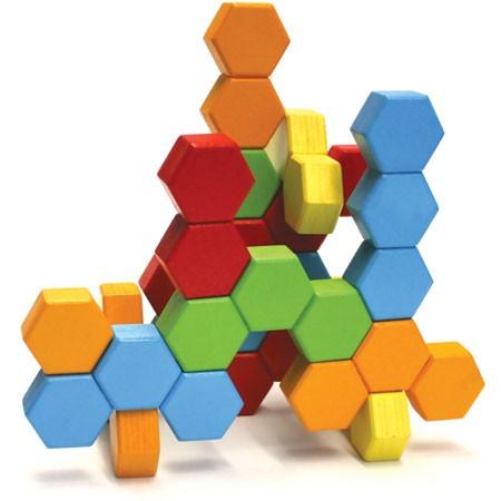 Jocuri educative - Fat Brain Toys-Joc de constructie IQ HexActly - Fat Brain Toys