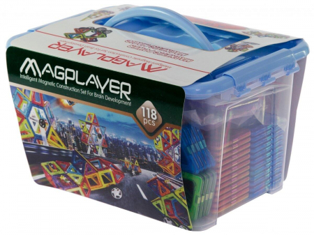 Magplayer-Joc-de-constructie-magnetic-118-piese [1]