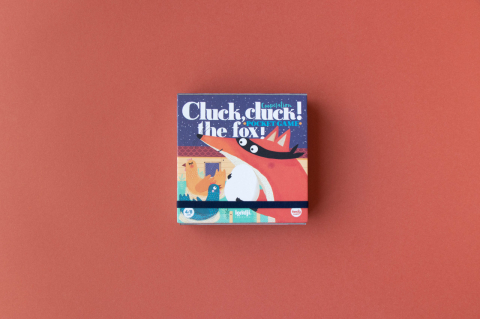 Londji-Joc de cooperare Cluck, cluck the fox, editia de buzunar, Londji [8]