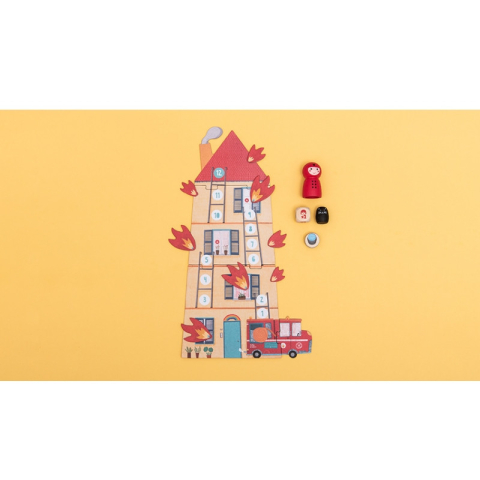 Londji-Joc de cooperare varianta de buzunar Pompierii salveaza pisica, Londji [5]