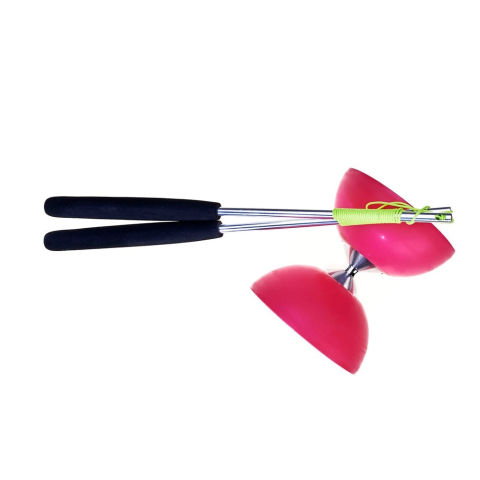 Jucarii educative - Eureka!-Joc de indemanare Diabolo Professional Set - Roz