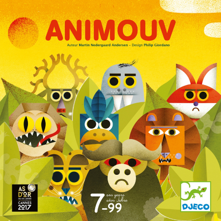 Puzzle de podea - Djeco-Joc de logica Animouv Djeco