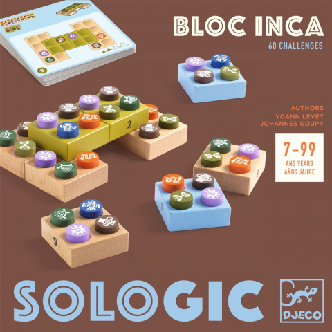 Bloc Inca logikai játék, Djeco [2]