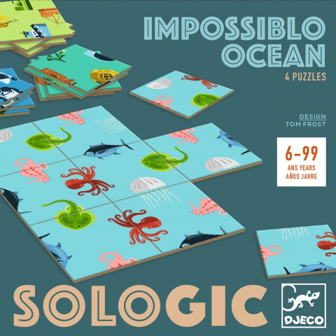 Logikai játék Impossiblo Ocean, Djeco [2]