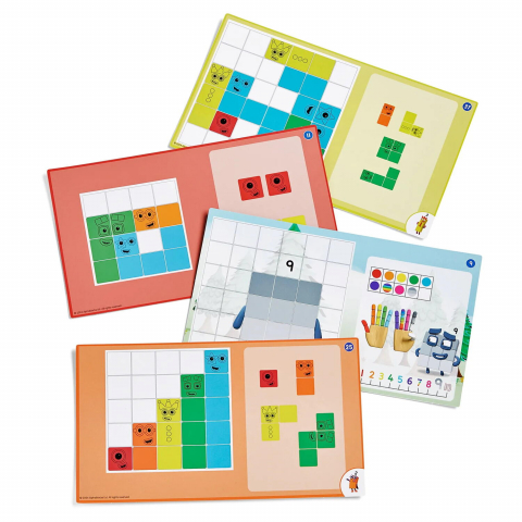 Hand2Mind-Joc de logica - Numberblocks rezolva puzzle-uri [4]