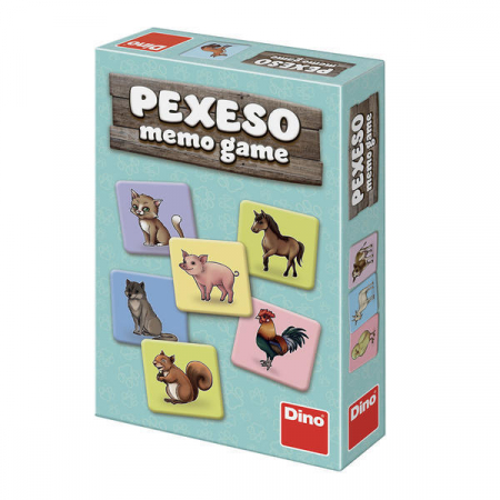 Játékállatok - Dino-Joc-de-memorie-Animale-de-la-ferma