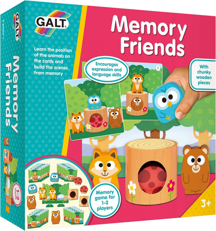 Jucarii 3-5 ani - Galt Joc de memorie - Prietenii din padure