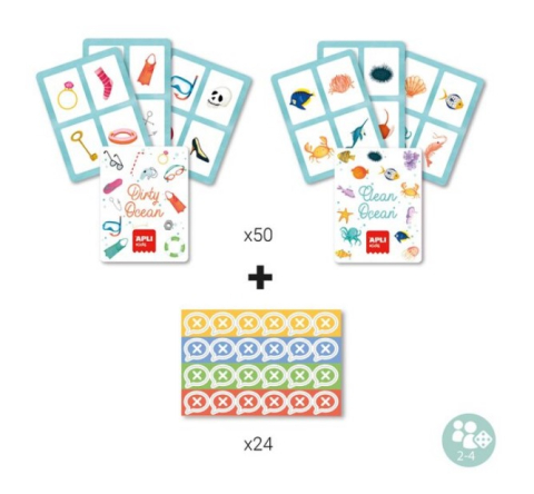 Joc de observare Salvati Oceanul, Apli Kids, 3 ani+ [1]