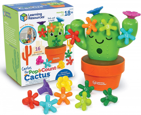 Learning Resources Joc de potrivire cu numere - Cactusul Carlos [1]