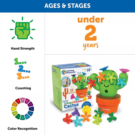 Learning Resources Joc de potrivire cu numere - Cactusul Carlos [5]