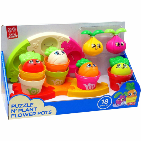 Oktató játékok - Joc de potrivire - Gradina vesela