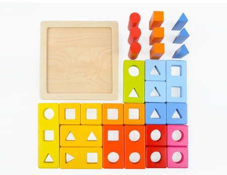 Játékok 1-3 éveseknek - Topbright-Joc-de-potrivire-Primele-mele-forme-geometrice