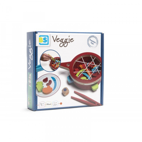 Játékok 3-5 éveseknek - Joc de precizie Veggie, BS Toys