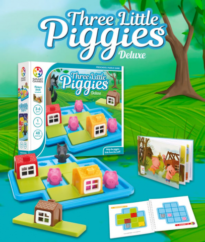 Smart Games-Three Little Piggies - Deluxe [1]