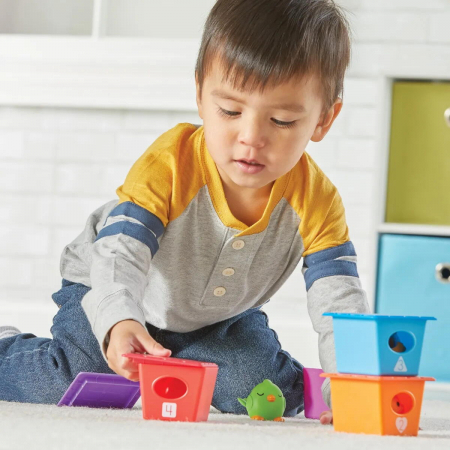 Learning Resources Joc de sortat si numarat - Casutele pasarelelor [2]