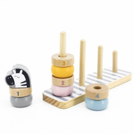 New Classic Toys Joc de stivuire Numaratoarea Animalutelor PolarB [3]