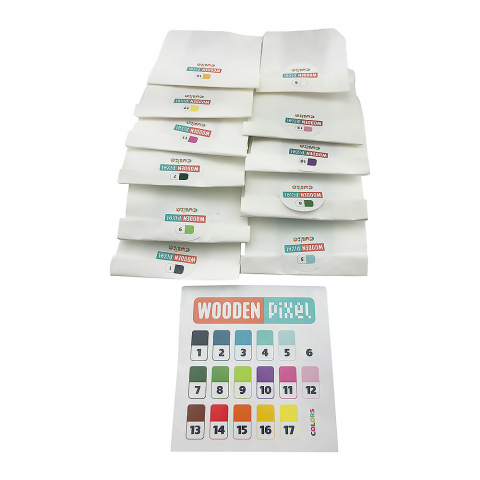 Joc Din Lemn Cubika - MOZAIC - PIXEL MAGIC [2]