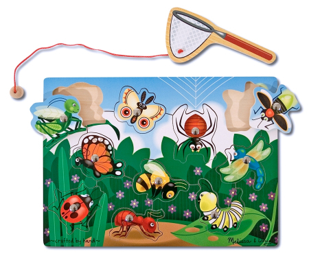 Jocuri de indemanare - Melissa-Doug-Joc-din-lemn-magnetic-Prinde-insectele