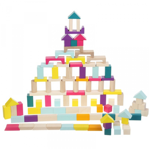 Cubika-Joc din lemn, Set de constructii Cubika 1 [3]