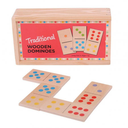 Oktató játékok - BigJigs-Joc-Domino-Clasic