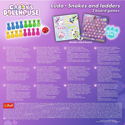 Joc Dream Works Gabbys House 2In1 Ludo Si Serpisori Scari [2]