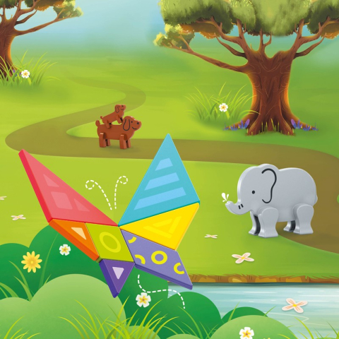 Joc Educational Tangram Magnetic [2]