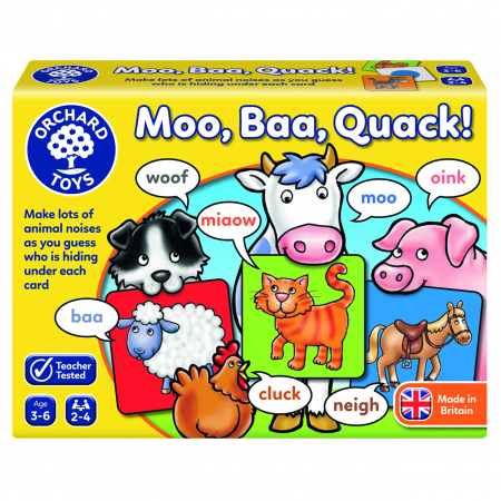 Cadouri copii - Orchard-Toys-Joc-educativ-Moo-Bee-Mac-MOO-BAA-QUACK