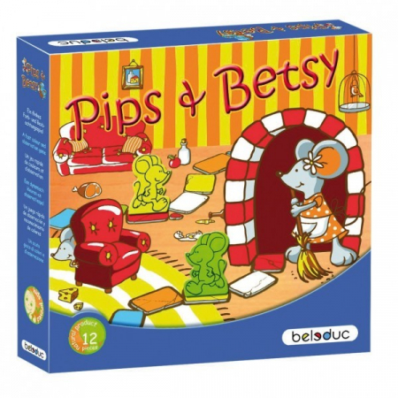 Játékok 3-5 éveseknek - Beleduc Joc educativ Pips si Betsy