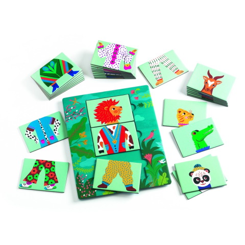 Djeco-Joc Eduludo Mix & Match Modanimo, Djeco [4]