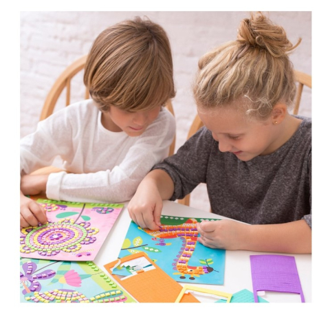 Joc Eva Mozaic, Foam, Apli, tema Primavara, 8 coli [1]