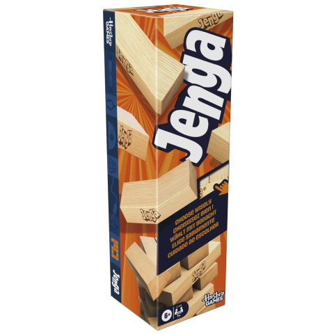 Oktató játékok - Joc Jenga – Clasic de Echilibru și Strategie, Distracție pentru Familie și Prieteni
