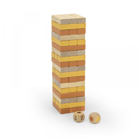 Jucarii sub 50 RON - Viga-Joc Jenga in culori calde, PolarB Viga
