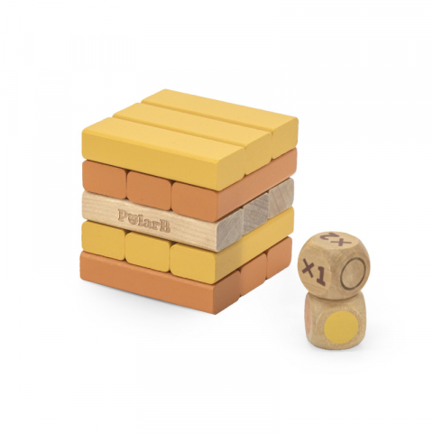 Joc Jenga in culori calde, PolarB Viga [2]