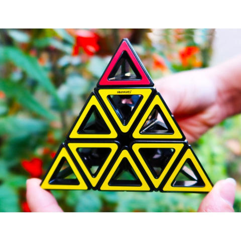 Recent Toys-Joc logic Piramida Meffert’s Hollow Pyraminx  [1]