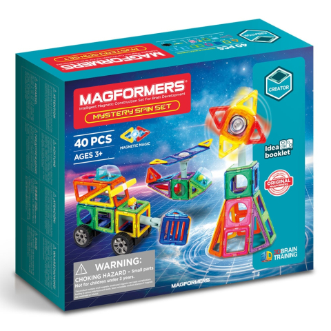 Oktató játékok - Joc magnetic de constructie Magformers Master Craft Set - Gigantic, 162 piese
