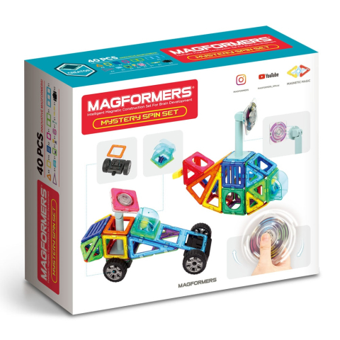 Magformers-Joc magnetic de constructie Magformers Master Craft Set - Gigantic, 162 piese [1]