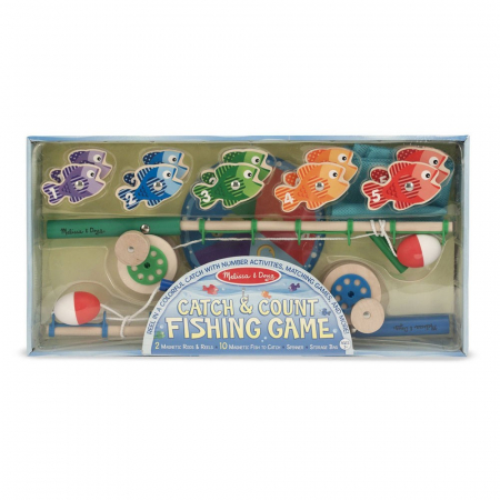 Jucarii alfabet - Melissa-Doug-Joc-magnetic-de-pescuit