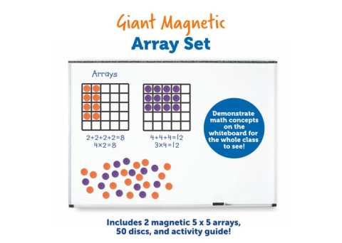 Learning Resources-Joc magnetic gigant  - Invat matematica [1]